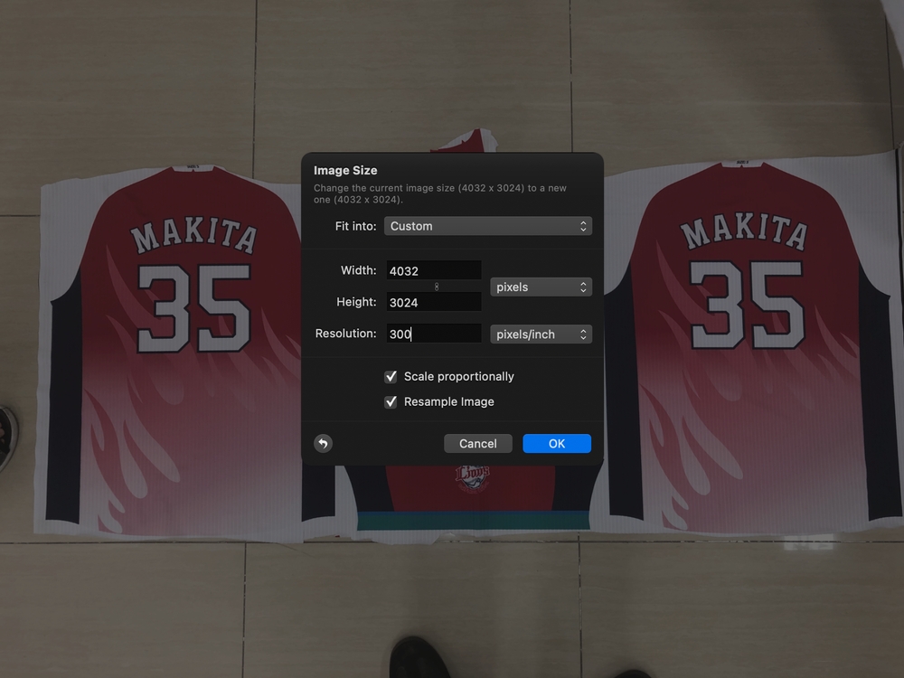 Ideal Image Sizes for Sublimation Files