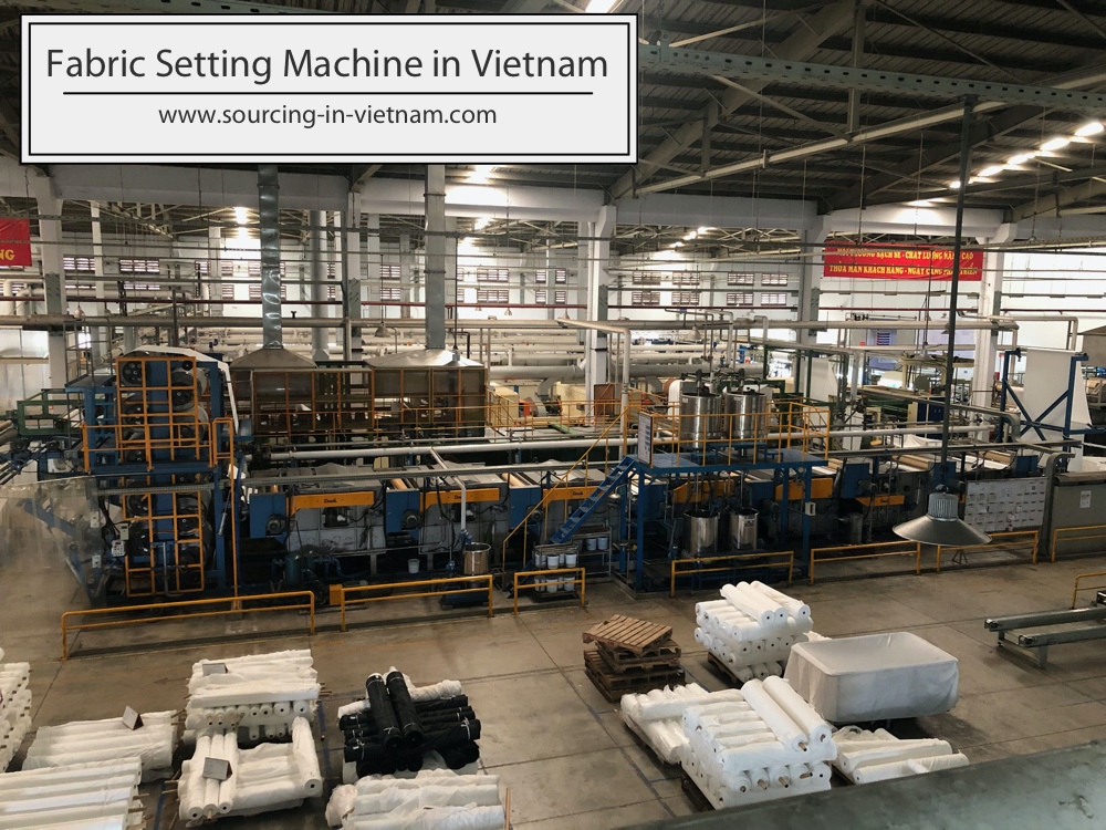 sublimation fabric setting machine